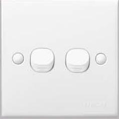 2 GANG 1 WAY SWITCH