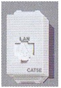 JACK MODUL DATA CAT6(8P 8C) WHITE