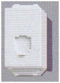JACK MODUL TELEPON(6P 4C) WHITE