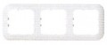PLATE3-GANG 6- DEVICE WHITE