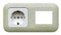 STOPKONTAK DENGAN GRAOUNDING (CP)&PLATE; 2-GANG